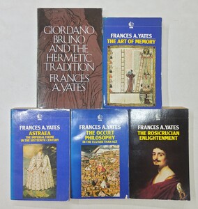 y0117-9.フランセス・A・イエイツ 洋書まとめ/FRANCES A.YATES/哲学/思想/Philosophy/宗教/ジョルダーノ・ブルーノ/オカルト