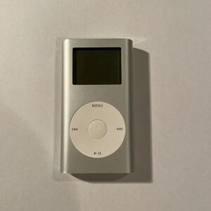 iPod mini シルバー 改造128GB? ジャンク品 Appleアイポッド アップル 