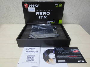 グラフィックボード MSI GeForce GTX1060 AERO ITX