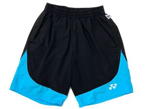 13★即決★ヨネックス★ハーフパンツ★SSサイズ（UNI男女兼用サイズ規格）★黒★ベリークール★中古★YONEX★バドミントン★テニス★