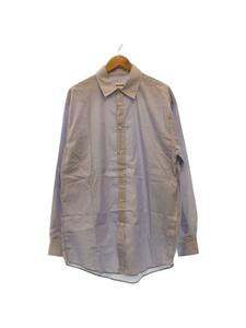 HED MAYNER◆BUTTONED/長袖シャツ/XS/コットン/ブルー/ストライプ/HM00S69