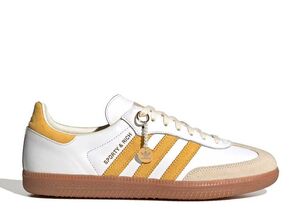 Sporty & Rich adidas Originals Samba OG "White/Bold Gold" 29cm IF5661