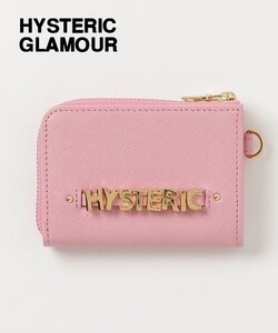 新品【HYSTERIC GLAMOUR LOGO MULTI ウォレット NO. 01182QG04930 PINK ヒステリックグラマー ロゴ マルチ ウォレット 財布 レザー】