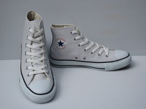 セール 大幅値下げ 22.5cm(US3.5) コンバース レザー オールスター ハイ 白 本革 CONVERSE LEA ALL STAR HI ハイカット スニーカー (N)