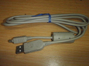 O001-USB8-1 USBケーブル　CB-USB8(グレー色)