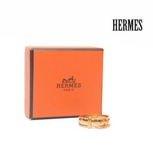 HERMES エルメス スカーフリング ベルト ゴールド