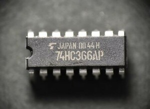 東芝のIC「TC74HC366AP」10個　未使用品①