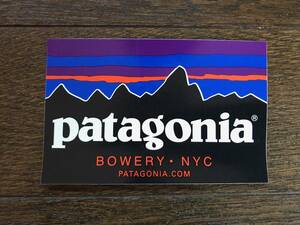 ★ Patagonia ニューヨーク バワリー ステッカー 新品 送料込 ★