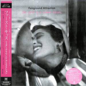 ★LP！来日記念！ファースト・キッス＜完全生産限定盤/クリアーレッド・カラーヴァイナル＞Fairground Attraction