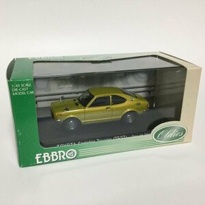 絶版 TOYOTA SPRINTER TRUENO TE27 GOLD 43237 EBBRO 1/43 トヨタ スプリンター トレノ ゴールド