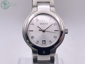 AL0608099　△1円スタート！ Gucci グッチ 8900L レディース クォーツ 腕時計 アナログ ３針 デイト ラウンド シルバー系 現状品