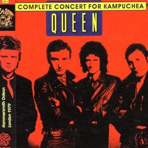 QUEEN クイーン LIVE ライヴ チャリティコンサート The Complete Concert For Kampuchea 2枚組 紙ジャケ