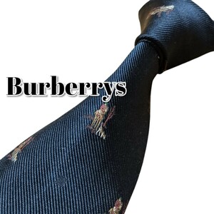 ★Burberrys★　バーバリーズ　ネイビー系　総柄