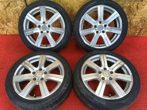 MASTEROMホイール 17×7J+53 夏タイヤ付き 205/50R17 4本セット 中古 売切!!