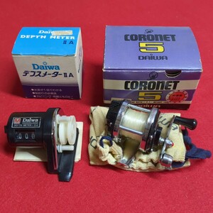 Daiwa　ダイワ　CORONET コロネット5 デプスメーターⅡA 釣具 リール