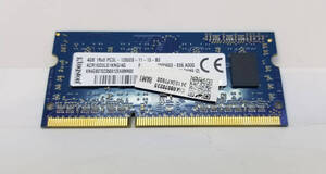 ノート用メモリー4GB PC3L-12800S KINGSTON 中古 