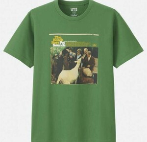 新品タグ付き★XL　ユニクロ Tシャツ UT　ビーチボーイズ　TheBeach Boys Pet sounds ペットサウンズ　緑　UNIQLO