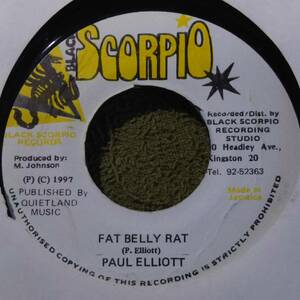 Cuss Cuss Riddim Fat Belly Rat Paul Elliot from Black Scorpio