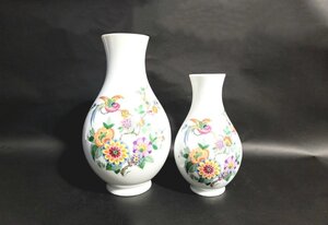 FRANKLIN PORCELAIN フランクリンポーセリン 花瓶 2点セット 花入れ フラワーベース 花器 花生け インテリア アンティーク