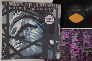 米LP Jackson Browne Lives In The Balance 604571 ASYLUM /00260