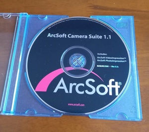 CD-ROM / Canon キャノン ArcSoft Camera Suite 1.1 PCソフト ディスク so8 ga