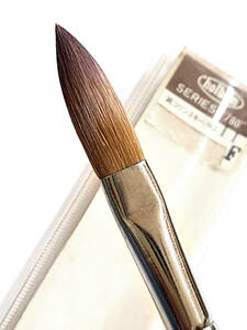 ●最高級水彩筆●純コリンスキー平筆／11号／ホルベイン廃番モデル