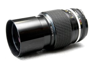 （綺麗）Nikon ニコン純正NIKKOR 200mm 単焦点高級望遠レンズ 1:4 希少な作動品