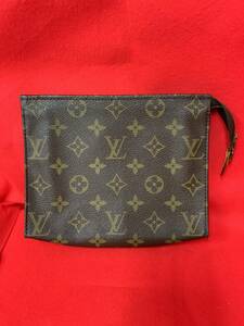 N577 Louis Vuitton ルイヴィトン モノグラム ポッシュトワレ26 M47542 ポーチ