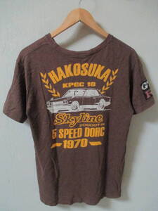 NostalgicMemory Skyline スカイライン 2000GT-R ハコスカ Tシャツ Mサイズ