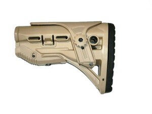 FAB DEFENSE 型 M4 ストックパイプ 対応 GL-SHOCK ストック 新品　DE。 ダークアース　M4 MAKO タイプ
