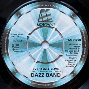 【試聴 7inch】Dazz Band / Everyday Love 7インチ 45 muro koco フリーソウル サバービア 