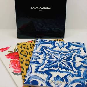 未使用品 DOLCE＆GABBANA 非売品 ミニノート3点セット