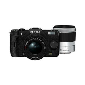 中古 １年保証 美品 PENTAX Q7 ダブルズームキット ブラック