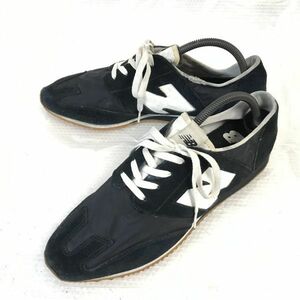 New Balance/ニューバランス★U320AC スエード/ナイロンアッパー/スニーカー【UK10/28.5/黒/black】sneakers/Shoes/trainers◆Q-474