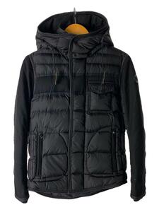 MONCLER◆RYANダウンジャケット/サイズ：0/ナイロン/ブラック/B20914139285 53227/モンクレール