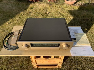 ★高級コントロールアンプ！アキュフェーズ Accuphase C-2120 接点整備済み！動作良好品！綺麗です！取説/元箱付き！★