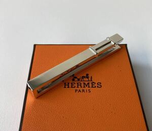 HERMES エルメス　Hロゴ　モチーフ　ヴィンテージ　シルバー　マネークリップ Ag925