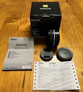 Nikon NIKKOR Z 28mm f/2.8（Special Edition）