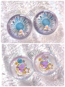 WASABI 特別価格 2セット ブライス アイシードール アイチップ 【ハンドメイド アイ】 〇Blythe〇 s08