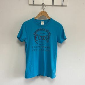 【Abercrombie & Fitch】半袖Tシャツ ライトブルー　Sサイズ　アバクロ　NEW YORK EST.1892 メンズ　アバクロンビー＆フィッチ