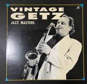 ★LD/STAN GETZ/VINTAGE GETZ JUZZ MASTERS/スタン・ゲッツ