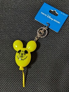 ディズニー　ミッキー　風船　キーチェーン　未使用