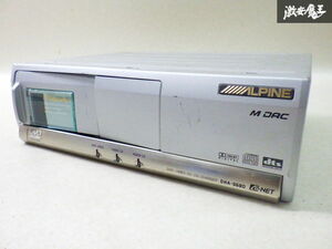 【ストア出品】ALPINE アルパイン DVDチェンジャー 6連奏 DHA-S680 本体 棚2J11