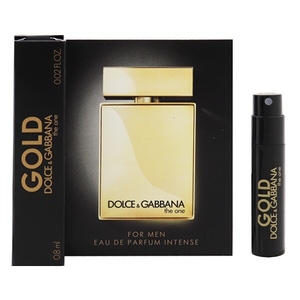 ドルチェ＆ガッバーナ D＆G ドルガバ ザ ワン ゴールド インテンス フォーメン (チューブサンプル) EDP・SP 0.8ml DOLCE＆GABBANA 未使用