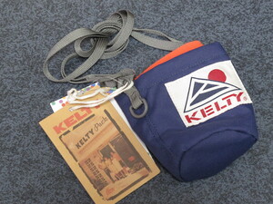 KELTY ケルティ ポーチ e.dye BEER HOLD POUCH ビア・ホールド・ポーチ 缶クージ付属 紺 新品タグ付き