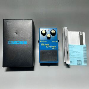 BOSS Blues Driver BD-2 ボス ブルースドライバー エフェクター オーバードライブ 元箱 入り