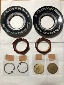 ②絶版当時物！SUPER ADVAN RACING SA3R COA-12B-A5052 スーパーアドバンレーシング　ホイール　センターキャップ　SSR RAYS BBS ヨコハマ