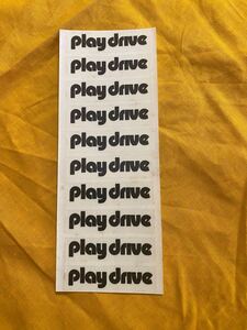 play drive シール