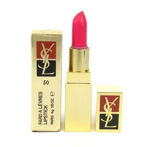 イヴ・サンローラン 口紅 50 未使用 キズ有 箱ダメージ有 コスメ PO レディース 4gサイズ YVES SAINT LAURENT