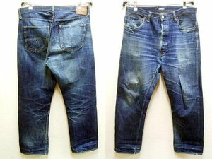 ●即決[W36]サンプル級の鬼ヒゲ DUCK DIGGER DD-1001XX 1947年 13.5oz ビンテージ復刻 デニム WAREHOUSE ダックディガー パンツ■1362